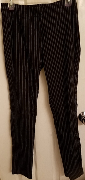 Women striped work pants - Picture 1 of 1